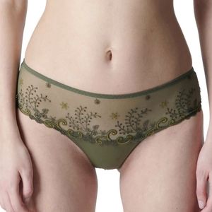 Simone Perele Delice Boyshorts Underwear Safari Sz M 12X630 NWT